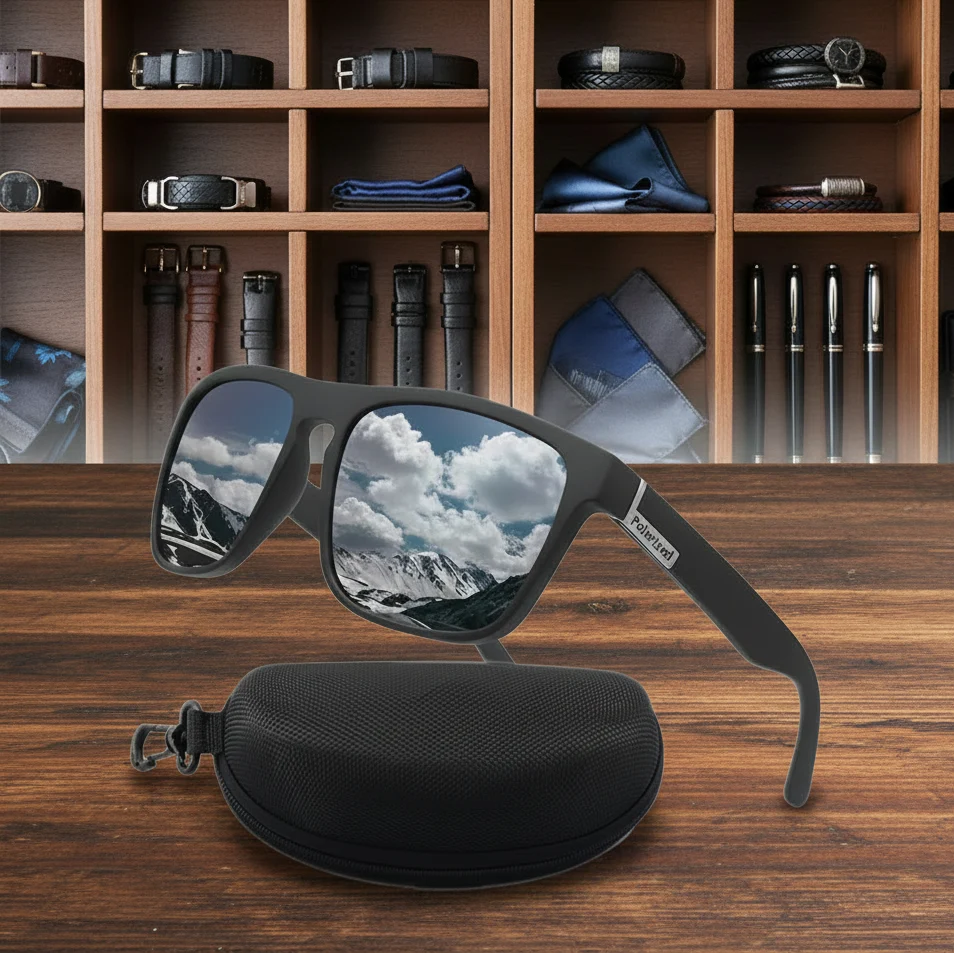 Sunglasses Polarized Lenses UV400 Protection Lightweight Fit