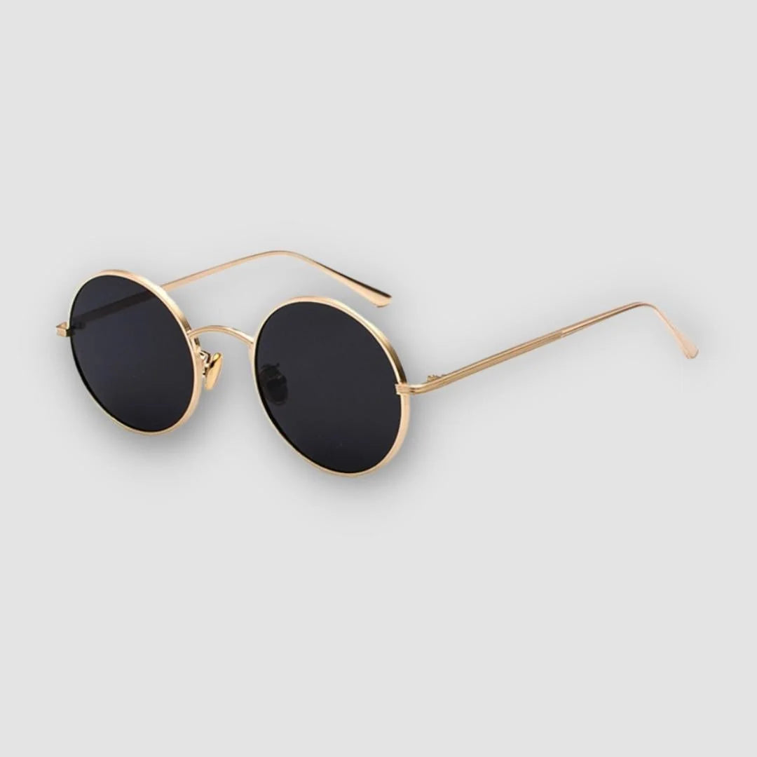 Sunglasses Round Thin Frame Unisex Minimalist Style