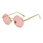 Sunglasses Round Thin Frame Unisex Minimalist Style