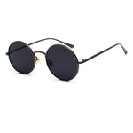 Sunglasses Round Thin Frame Unisex Minimalist Style