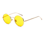 Sunglasses Round Thin Frame Unisex Minimalist Style