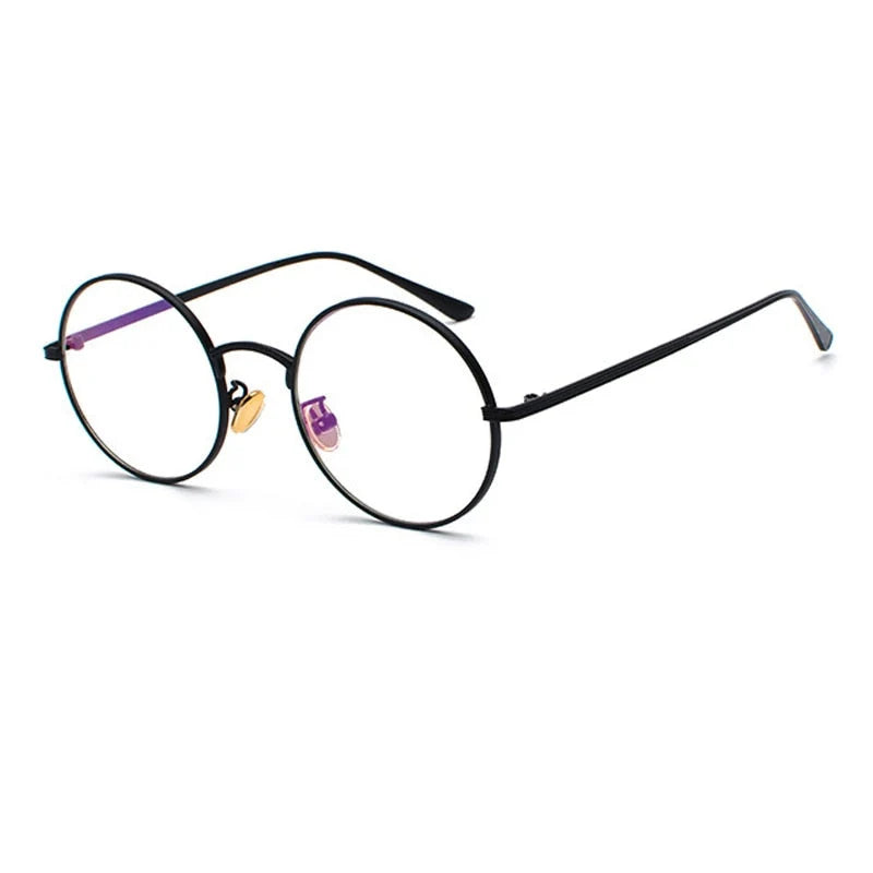 Sunglasses Round Thin Frame Unisex Minimalist Style