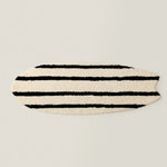 Surfboard Rug Shag Pile Striped Coastal Design