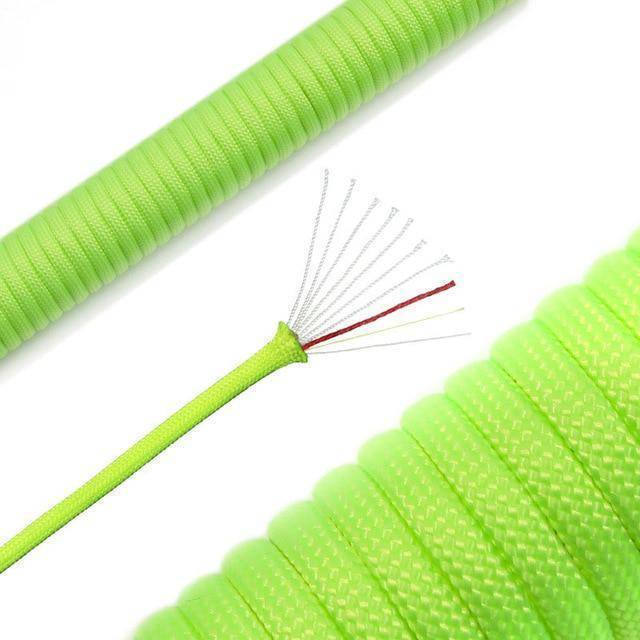 Survival Rope Military-Grade Abrasion-Resistant 10-Core 102 Ft