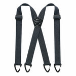 Suspenders Adjustable Elastic Belt Loop Hooks 1.5-Inch Straps