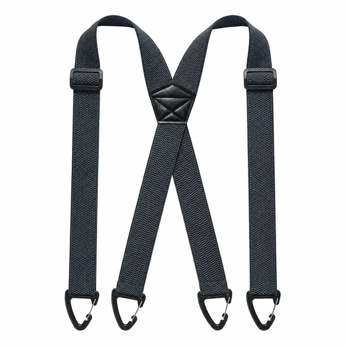 Suspenders Adjustable Elastic Belt Loop Hooks 1.5-Inch Straps