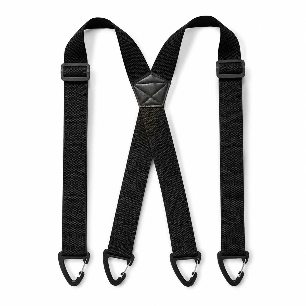 Suspenders Adjustable Elastic Belt Loop Hooks 1.5-Inch Straps
