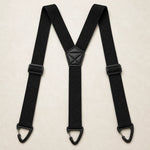 Suspenders Adjustable Elastic Belt Loop Hooks Y-Back & X-Back