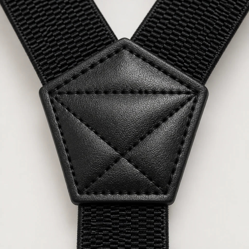 Suspenders Adjustable Elastic Belt Loop Hooks Y-Back & X-Back