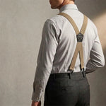 Suspenders Adjustable Metal Hook Clips X or Y Shape