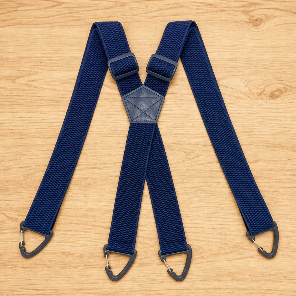 Suspenders Elastic Adjustable X-Back or Y-Back Metal Clips