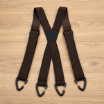 Suspenders Elastic Adjustable X-Back or Y-Back Metal Clips