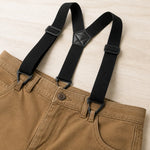 Suspenders Elastic Adjustable X-Back or Y-Back Metal Clips