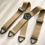 Suspenders Elastic Adjustable X-Back or Y-Back Metal Clips