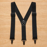 Suspenders Elastic Adjustable X-Back or Y-Back Metal Clips