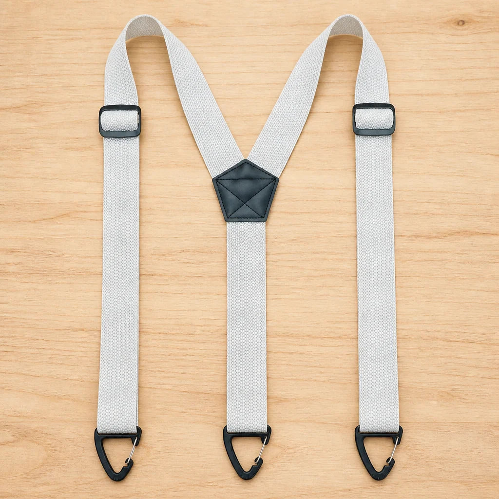 Suspenders Elastic Adjustable X-Back or Y-Back Metal Clips