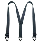 Suspenders Wide Elastic Adjustable Clip Fasteners