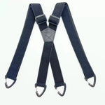 Suspenders Wide Elastic Adjustable Clip Fasteners