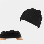Swim Cap Turban Twist Stretch Fit Quick Dry