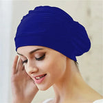 Swim Cap Turban Twist Stretch Fit Quick Dry