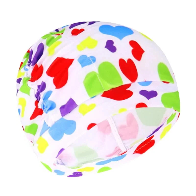 Swim Cap Turban Twist Stretch Fit Quick Dry