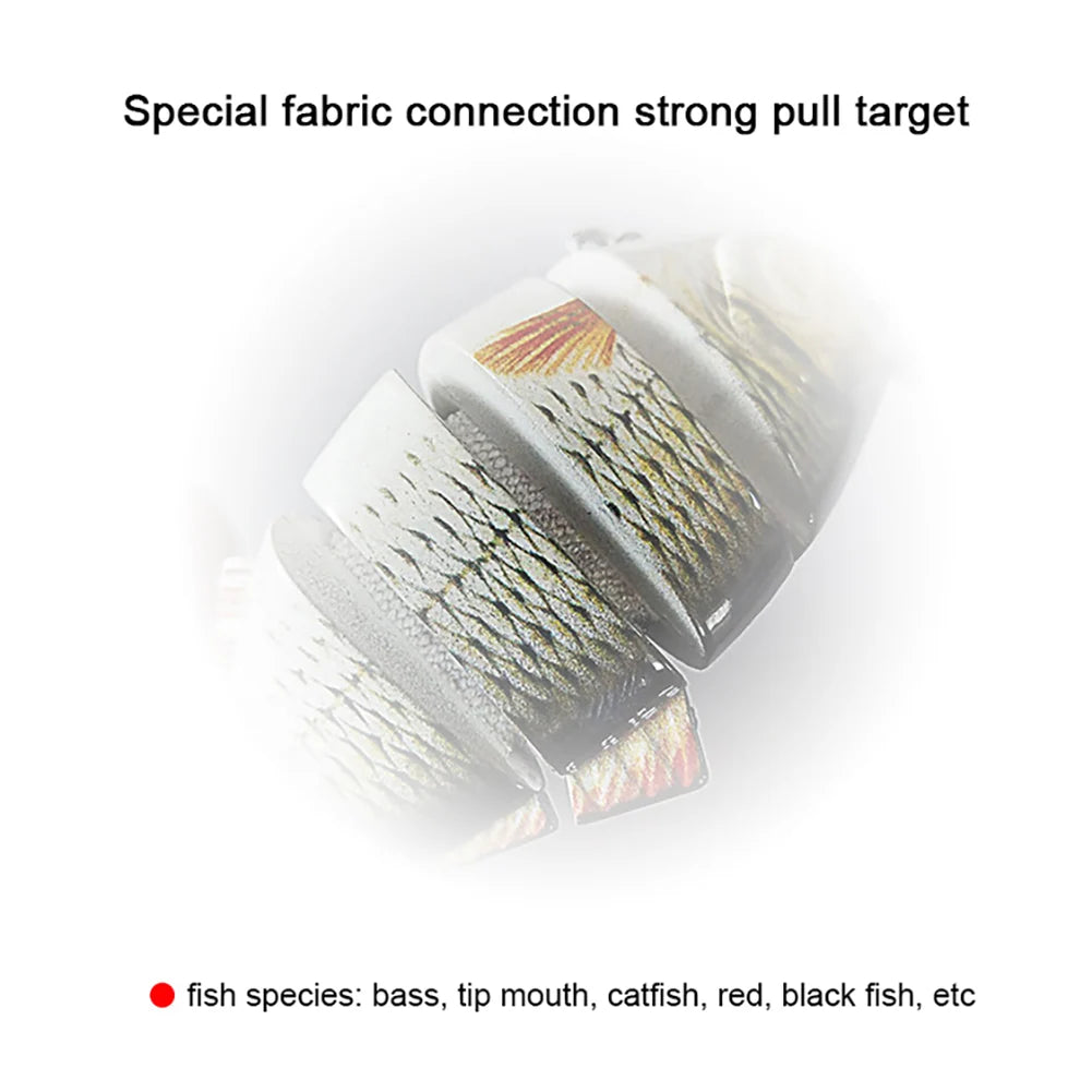 Swimbait Lure Multi-Jointed Lifelike Slow-Sinking