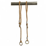 Swing Extension Rope Kit Adjustable Braided With Hooks