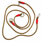 Swing Extension Rope Kit Adjustable Braided With Hooks