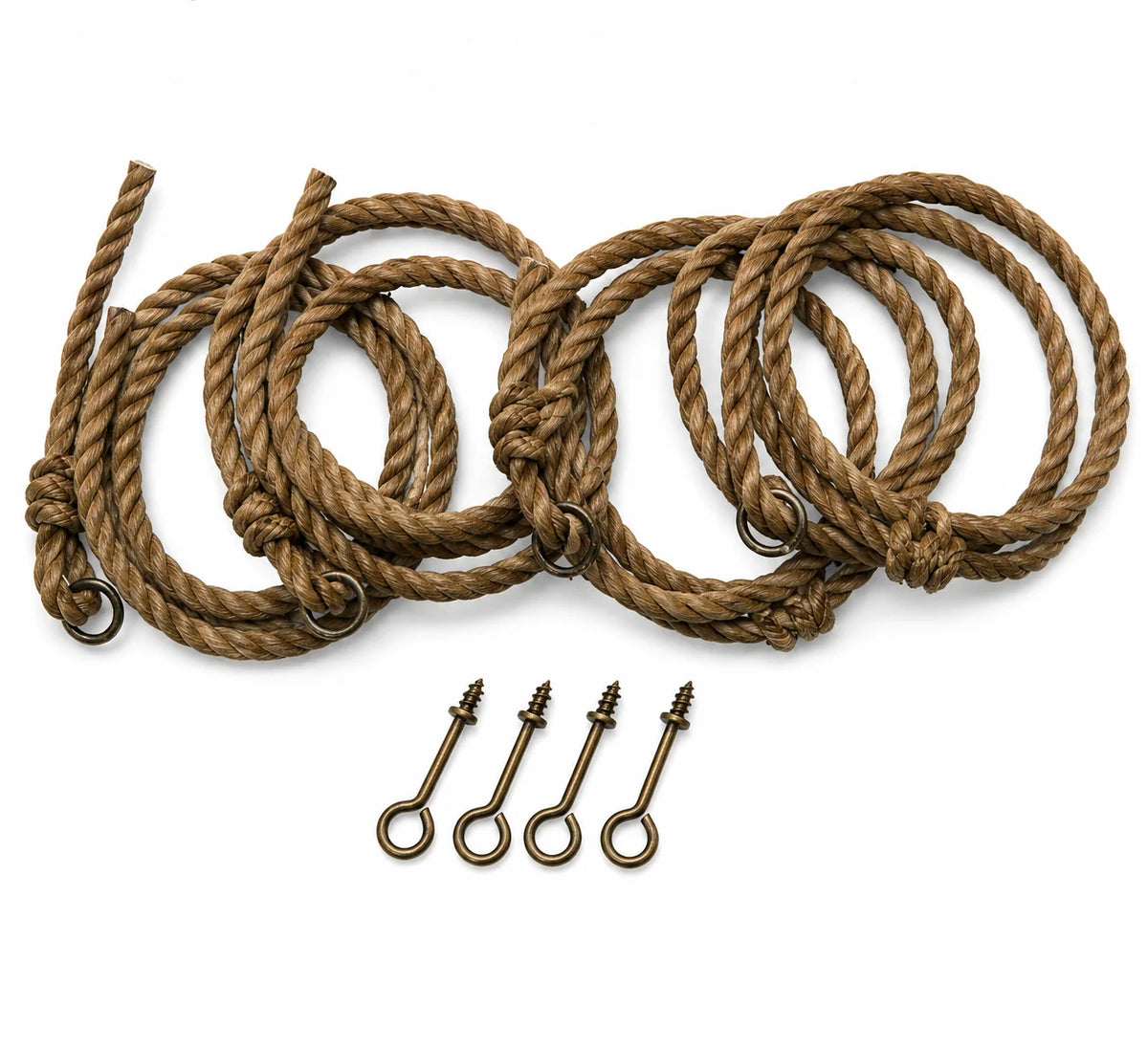 Swing Rope Kit Waterproof UV-Treated Adjustable 3/4-Inch