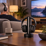 TV Headphones Wireless Over-Ear 160 Ft Range & 20-Hour Battery
