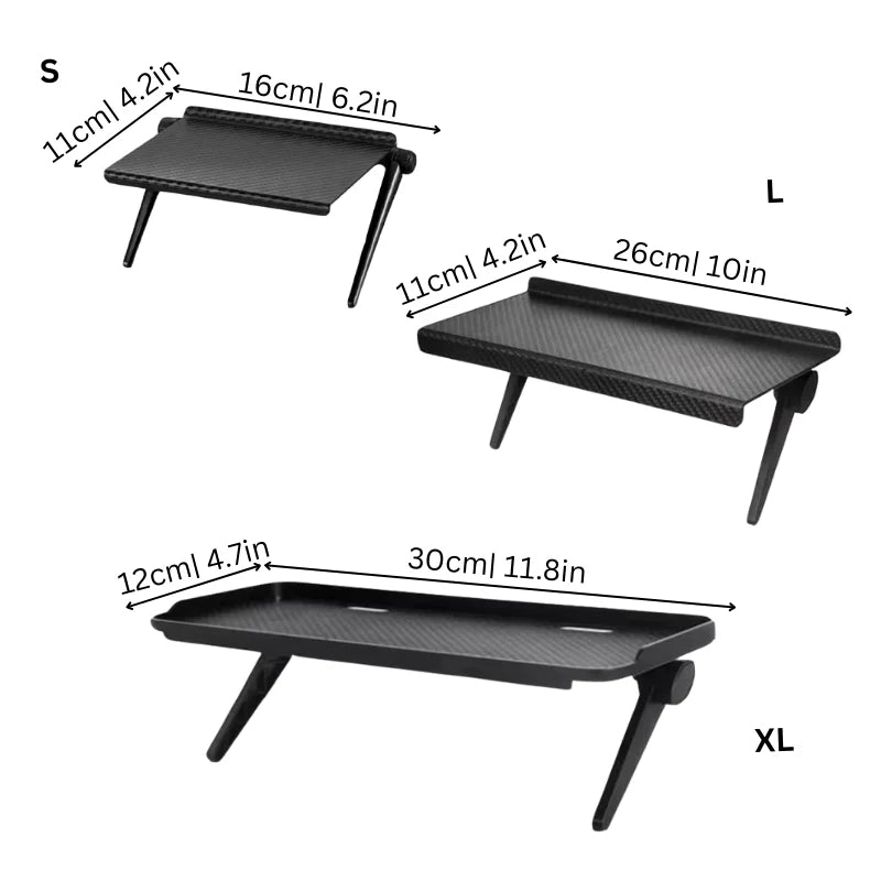TV Shelf Adjustable Non-Slip No-Drill