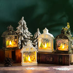 Table Lamp Animated Winter Scene Integrated Warm LED