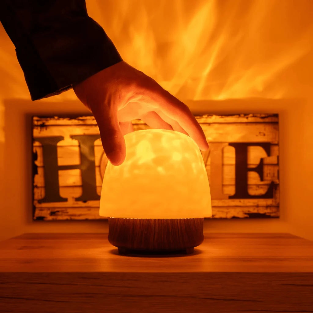 Table Lamp Bluetooth Speaker 16 Color Modes Remote Control