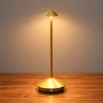 Table Lamp Cordless Rechargeable Touch Dimming Mushroom Design