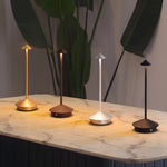 Table Lamp Cordless Rechargeable Touch Dimming Mushroom Design