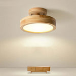 Table Lamp Dimmable LED Wood & Acrylic