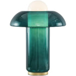 Table Lamp Glass Shade Modern Design