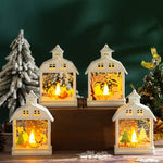 Table Lamp Moving Figures Integrated Warm White LED