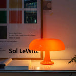 Table Lamp Mushroom Design Soft Diffused Light E27 Socket