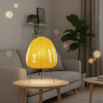 Table Lamp Rice Paper Shade Soft Glare-Free Lighting