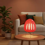 Table Lamp Rice Paper Shade Soft Glare-Free Lighting
