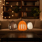 Table Lamp Rice Paper Shade Soft Glare-Free Lighting