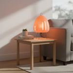 Table Lamp Rice Paper Shade Soft Glare-Free Lighting