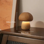 Table Lamp Wooden Cordless USB-Rechargeable Dimmable