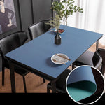 Table Protector Mat Waterproof Heat-Resistant PVC & TPU Leather