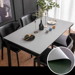 Table Protector Mat Waterproof Heat-Resistant PVC & TPU Leather