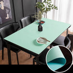Table Protector Mat Waterproof Heat-Resistant PVC & TPU Leather