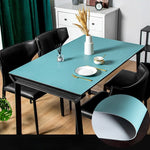 Table Protector Mat Waterproof Heat-Resistant PVC & TPU Leather