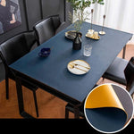 Table Protector Mat Waterproof Heat-Resistant PVC & TPU Leather