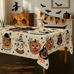 Tablecloth Halloween Printed Polyester Foldable Rectangular